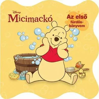Végkiárusítás Micimackó - Az első fürdőskönyvem - csipogóval (Pancsolókönyv)