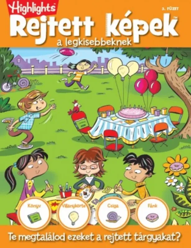Azonnal elérhető Rejtett képek a legkisebbeknek 3. füzet