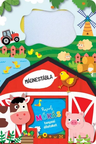 Kiárusítás Mágnestábla - Rajzolj mókás tanyasi állatokat