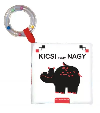 Gyors kiszállítás Kontrasztos babakönyv - Kicsi vagy nagy