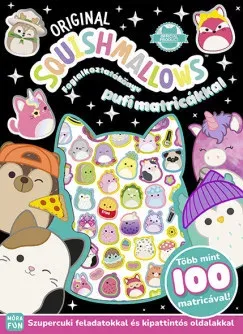 Ne maradj le Original Squishmallows - Foglalkoztatókönyv pufi matricákkal