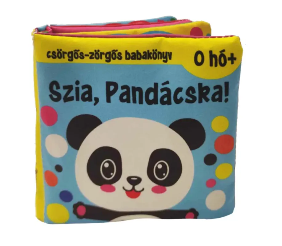 Olcsóbb Szia, Pandácska! - Csörgős-zörgős babakönyv