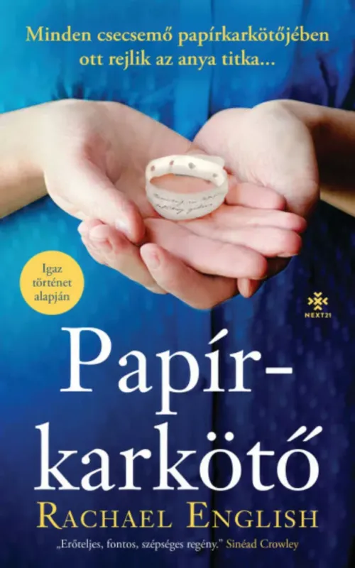 Azonnali szállítás Papírkarkötő - Rachael English - Szépséghibás példány!