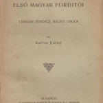 Biztonságos vásárlás Dante első magyar fordítói