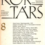 Kortárs 1990/ 8 Korlátozott ajánlat