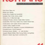 Legkelendőbb Kortárs 1981. november - XXV. évfolyam - 11. szám